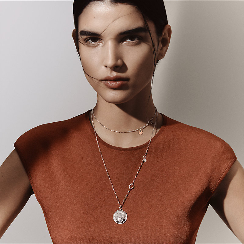 ロングネックレス 《エルメス エクスリブリス》 MM | Hermès
